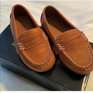 Polo Ralph Lauren Kids • boys toddler 6 tan Telly driving loafers